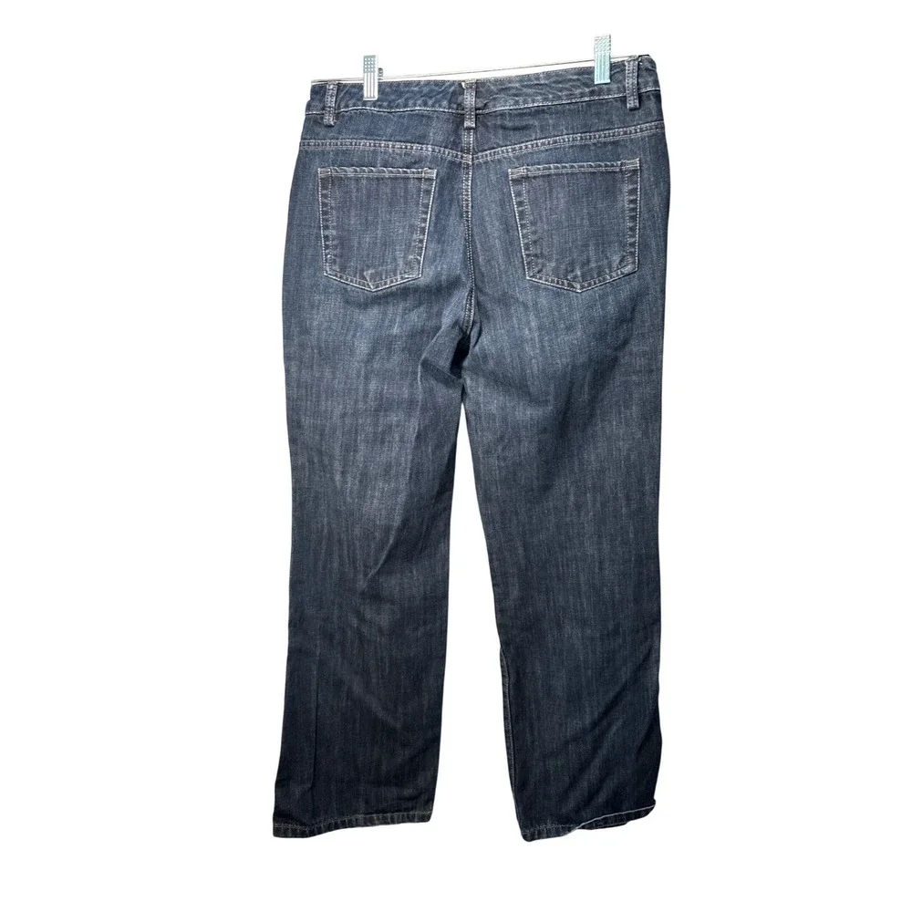 Sonoma Life Style Mens 100% Cotton Straight Leg Blue Jeans Size 12 33x28